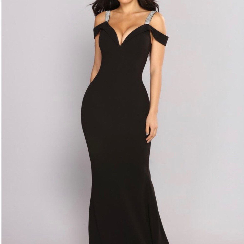 Black gown